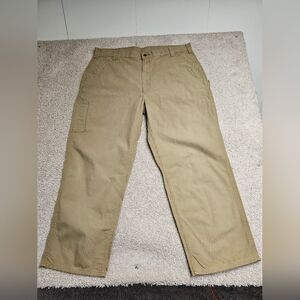 NWT Carhartt BN0151 Mens Loose Fit Canvas Utility Work Pants Khaki 42x30